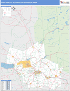 Utica-Rome Metro Area Digital Map Basic Style